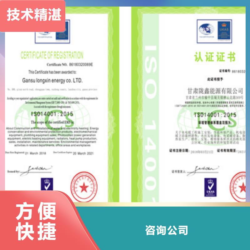 【ISO9001质量管理体系认证2024专业的团队】