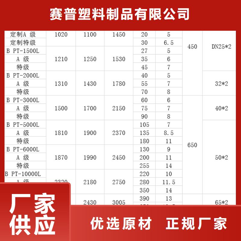 【塑料水箱-防渗漏托盘安装简单】