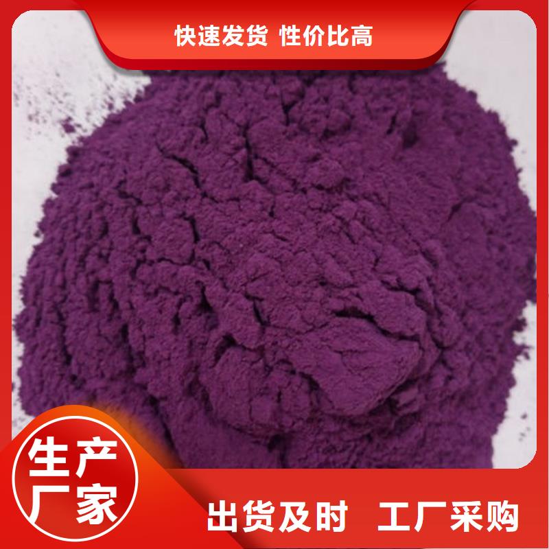 紫甘薯粉来厂考察