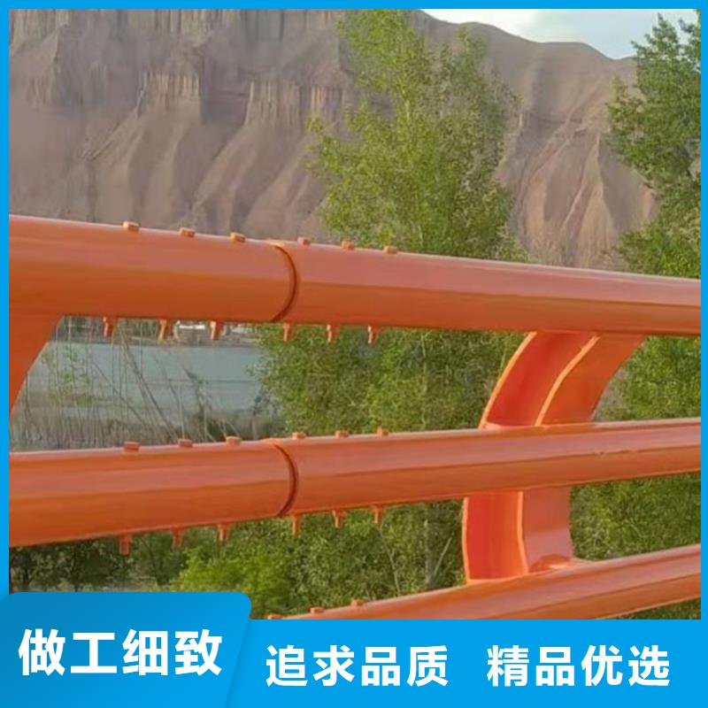 安徽六安找市氟碳漆喷塑桥梁栏杆展鸿护栏常年承接