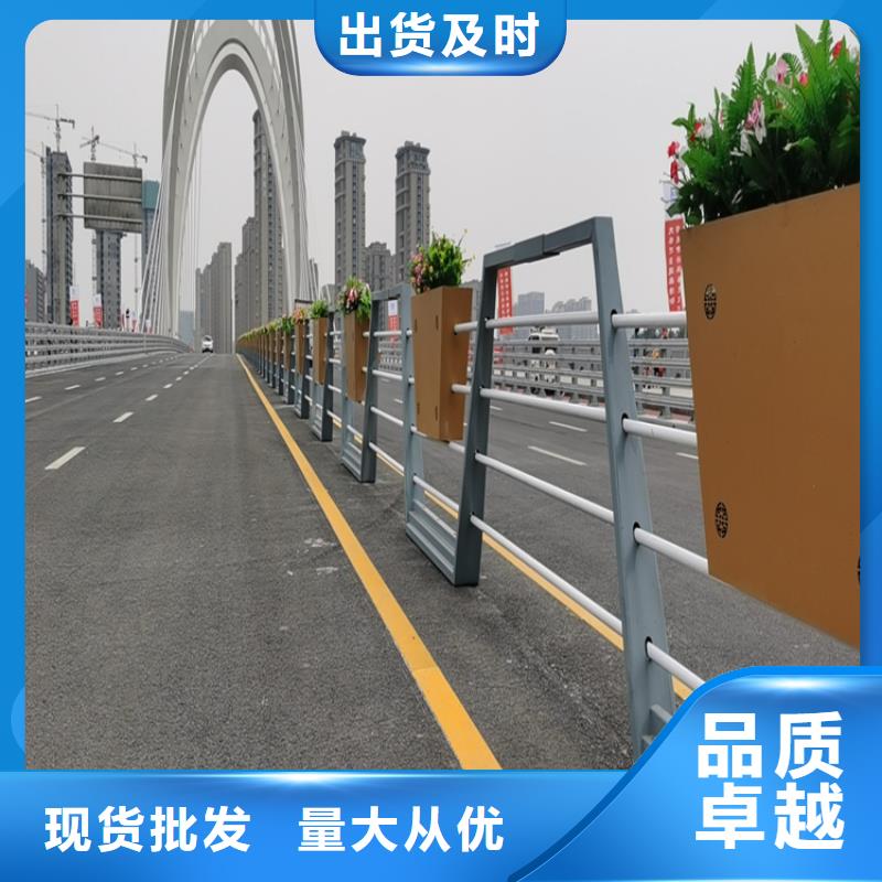 广西钦州采购拉丝不锈钢复合管护栏易安装结构新颖