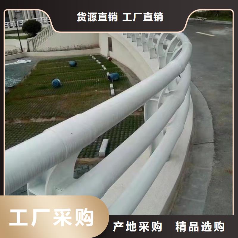 铁管喷塑桥梁防撞护栏安装牢固美观实用