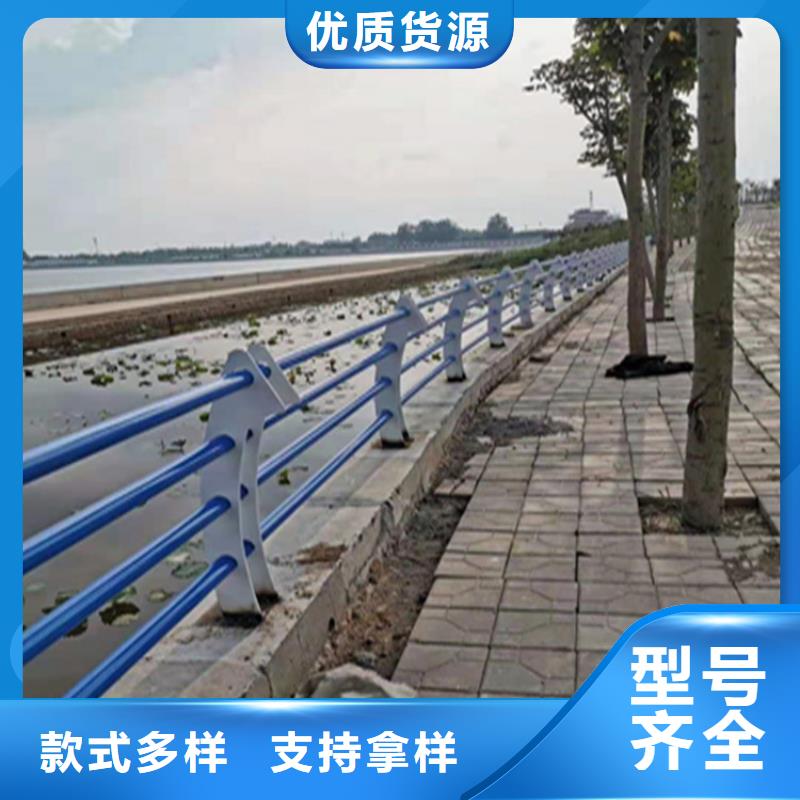 复合管天桥防护栏焊接打磨安装简单