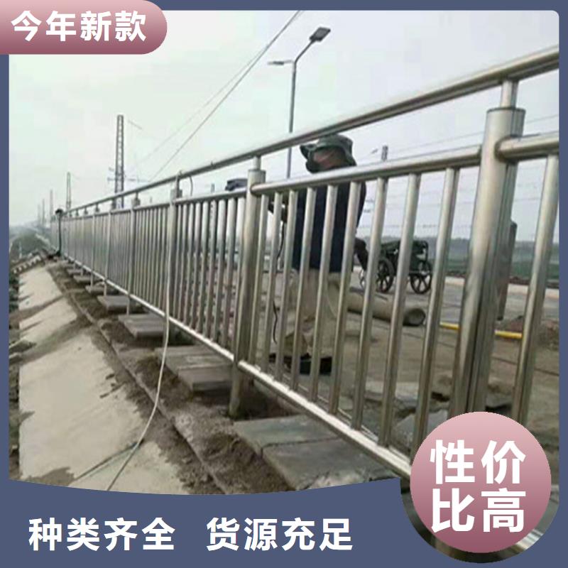 河道桥梁防撞护栏安装简单