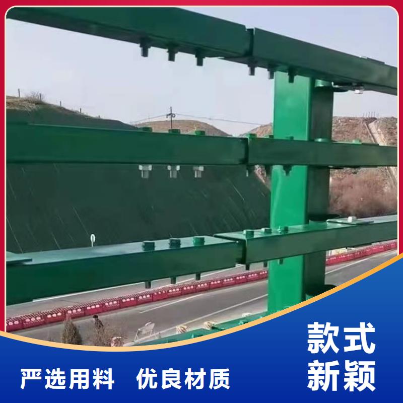 湖北十堰生产灯光铝合金桥梁栏杆认准展鸿护栏