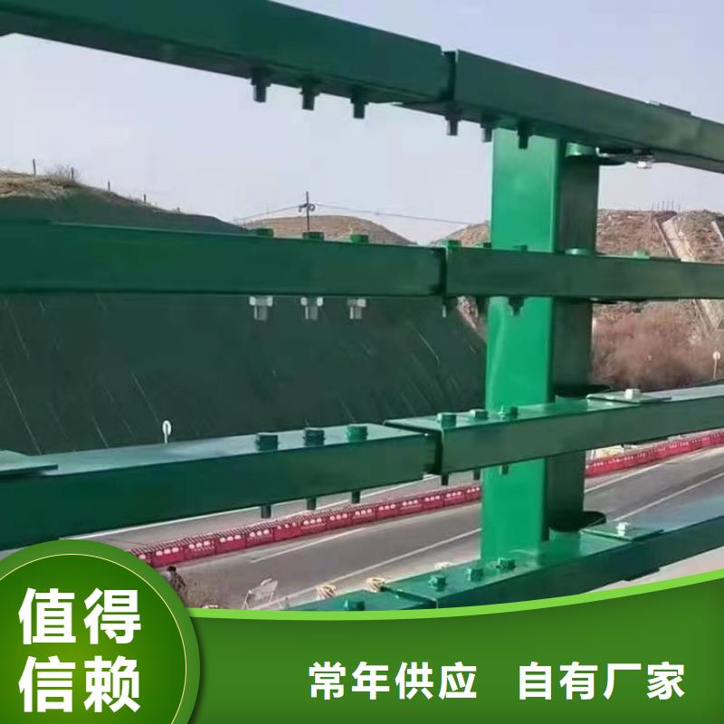 订购展鸿镀锌方管桥梁防护栏安装牢固可靠