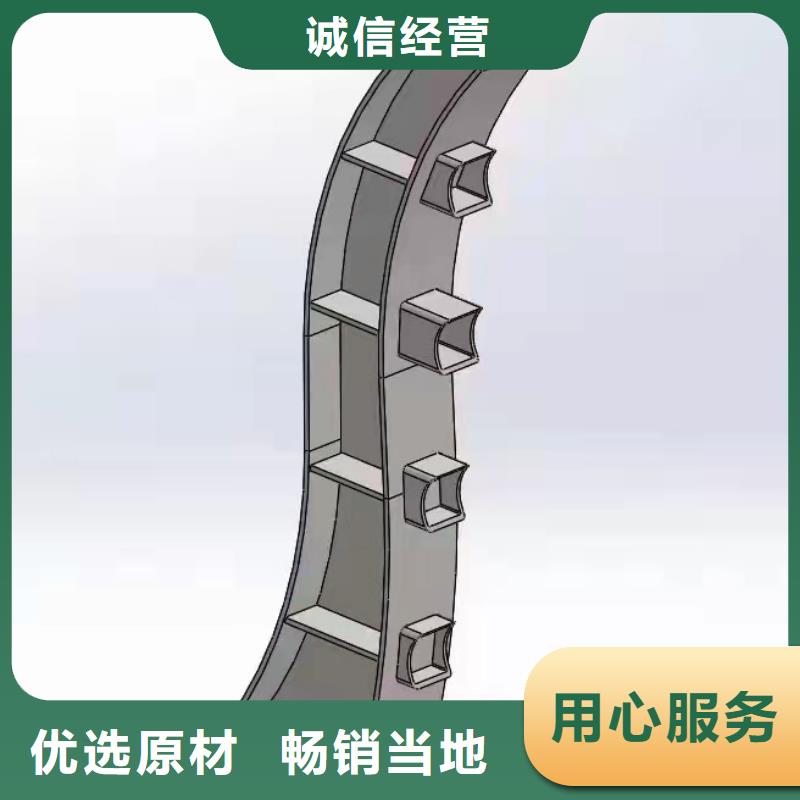 灯光景观护栏厂家市政护栏把实惠留给您