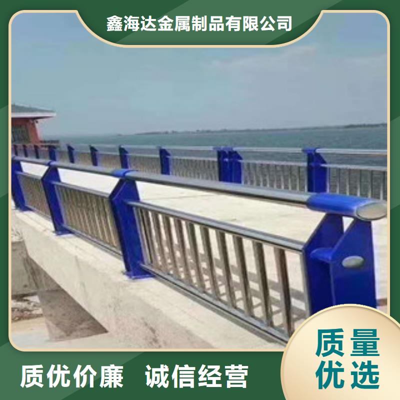 桥梁护栏不锈钢复合管护栏工程施工案例