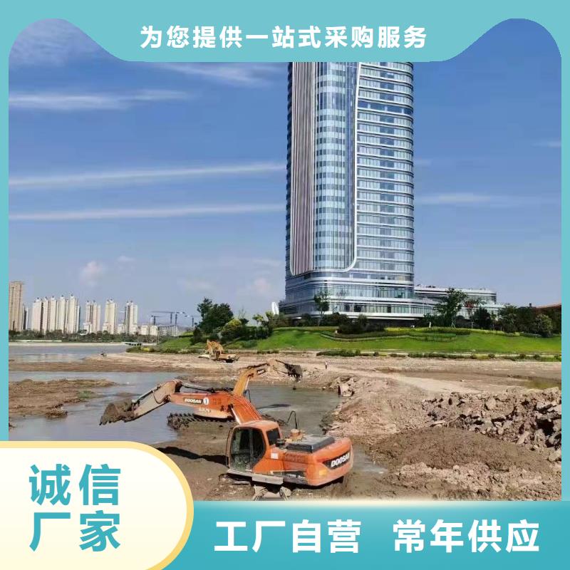 秦皇岛价格低神屹发货速度快的湿地挖掘机租赁生产厂家
