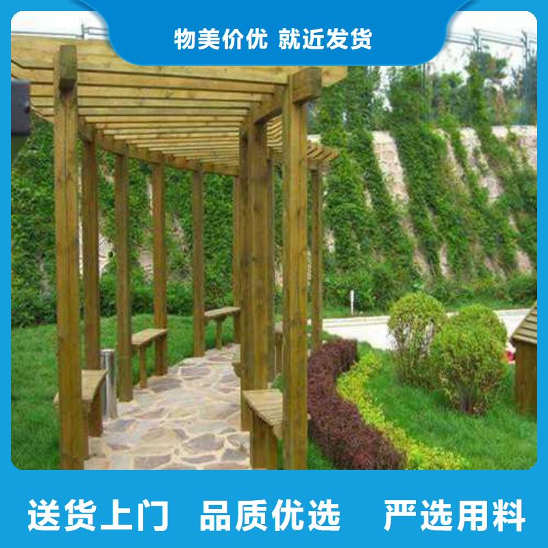 青岛的崂山区防腐木木屋设计安装
