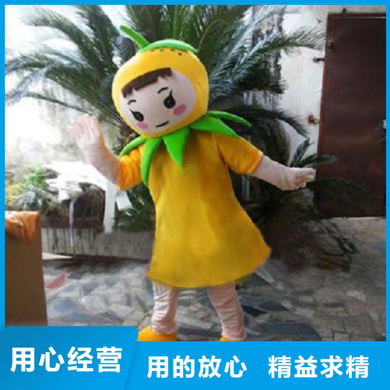 辽宁大连卡通人偶服装定做厂家/创意吉祥物花色全