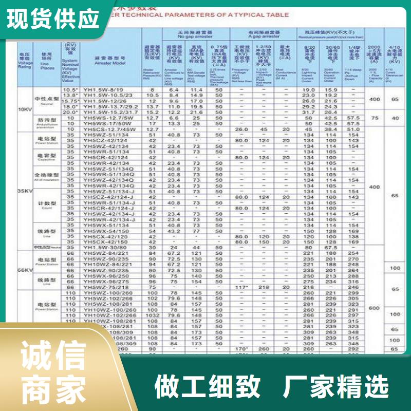 避雷器YH10CX5-102/266，放电计数器