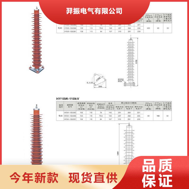 避雷器Y5W5-96/250S【羿振电气】