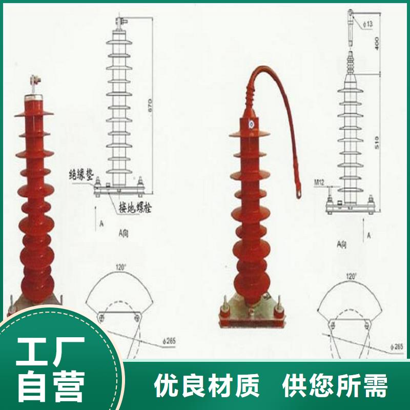 【氧化锌避雷器】避雷器YH10WS-100/260