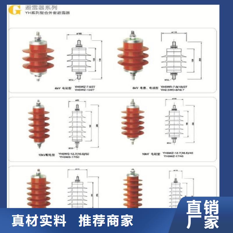 金属氧化物避雷器YH10WZ-51/134GY【浙江羿振电气有限公司】