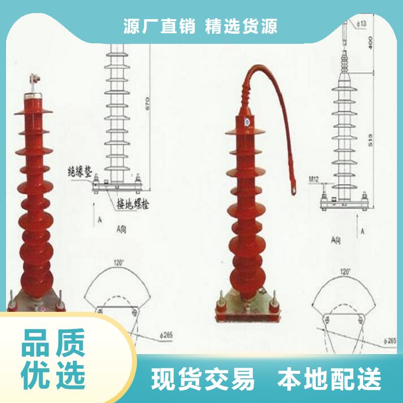 柳市厂家供应跌落式避雷器HY5WS-17/50TB-DL】