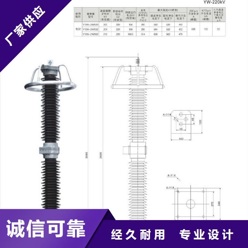 _跌落式避雷器HY5WS-17/50DL-TB【羿振电力设备】