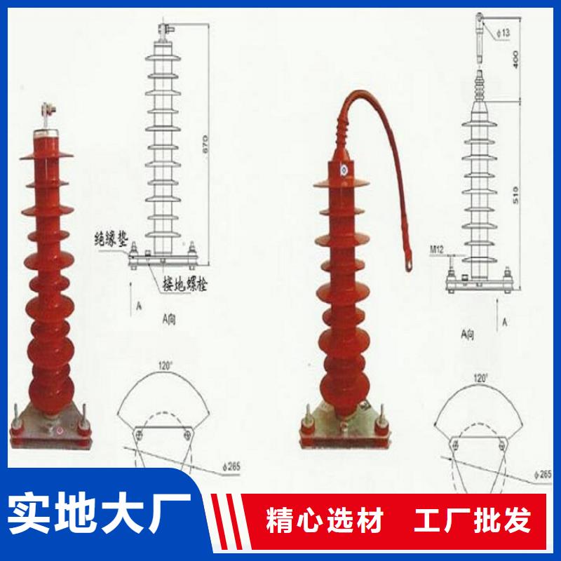 柳市厂家供应金属氧化物避雷器Y10W5-108/281W】