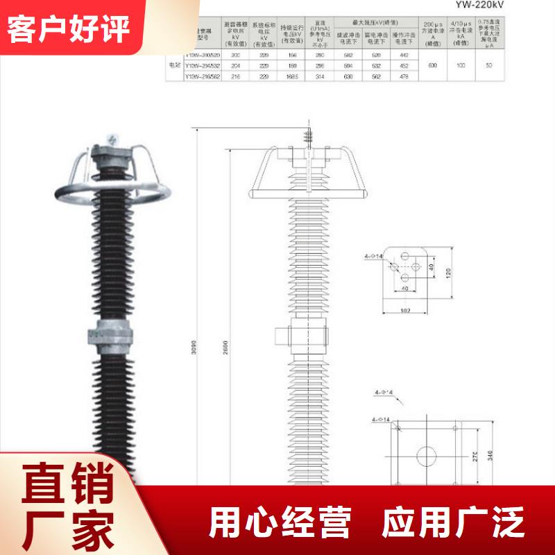 柳市厂家供应YH5WS-17/50避雷器】