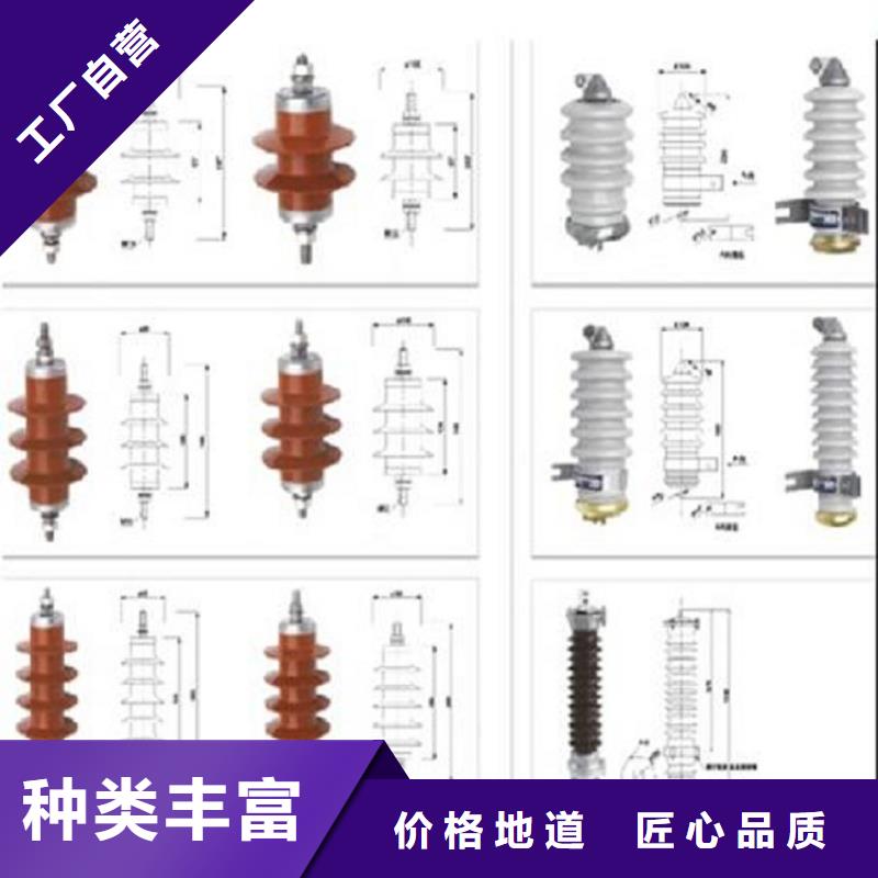 柳市厂家供应复合外套氧化锌避雷器YHSWZ-17/45】