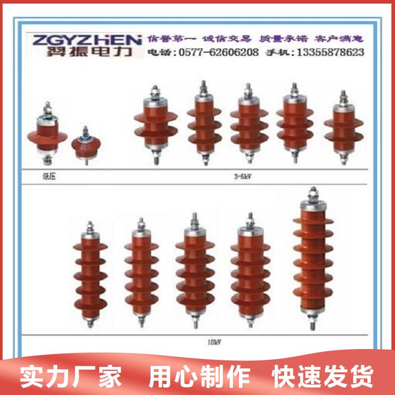 柳市厂家供应复合外套氧化锌避雷器YHSWZ-17/45】