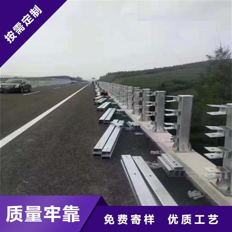 桥梁人行道路护栏不锈钢复合管扶手