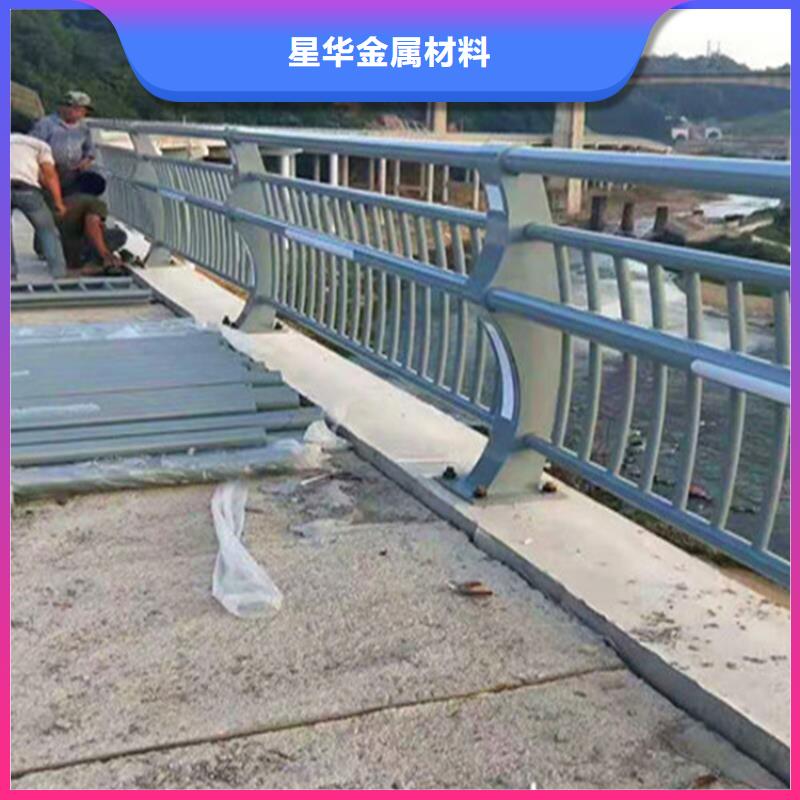 不锈钢复合管护栏【河道景观护栏】供货及时