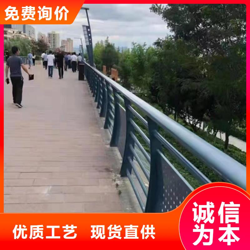 不锈钢景观护栏来厂考察