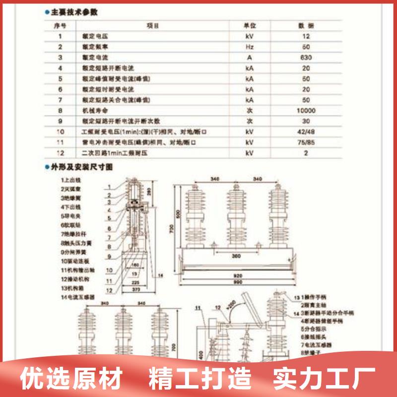 真空断路器_氧化锌避雷器一手货源源头厂家