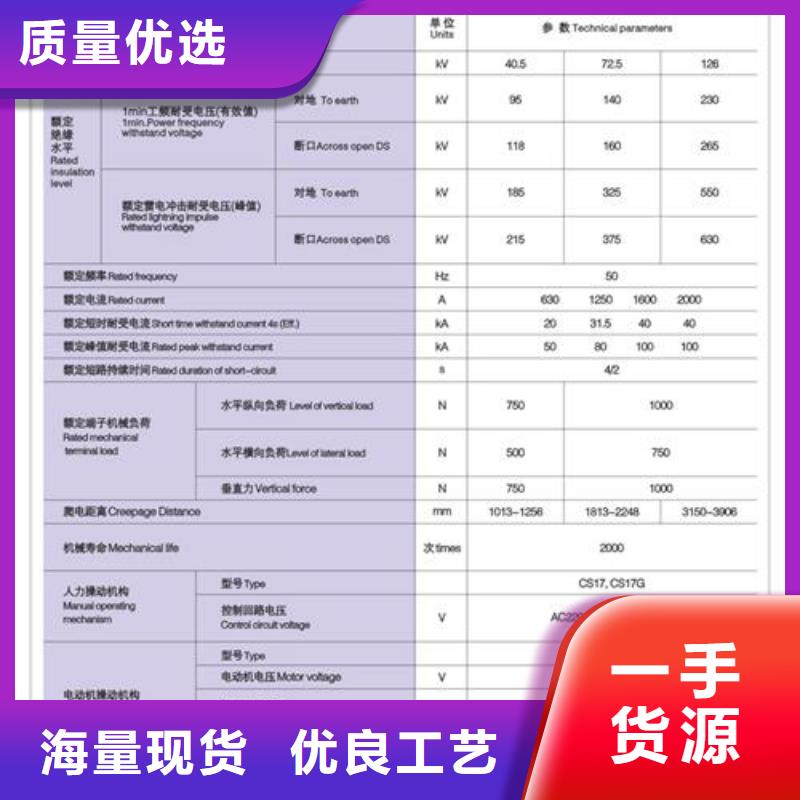 GN30-24D/1000A户内高压隔离开关